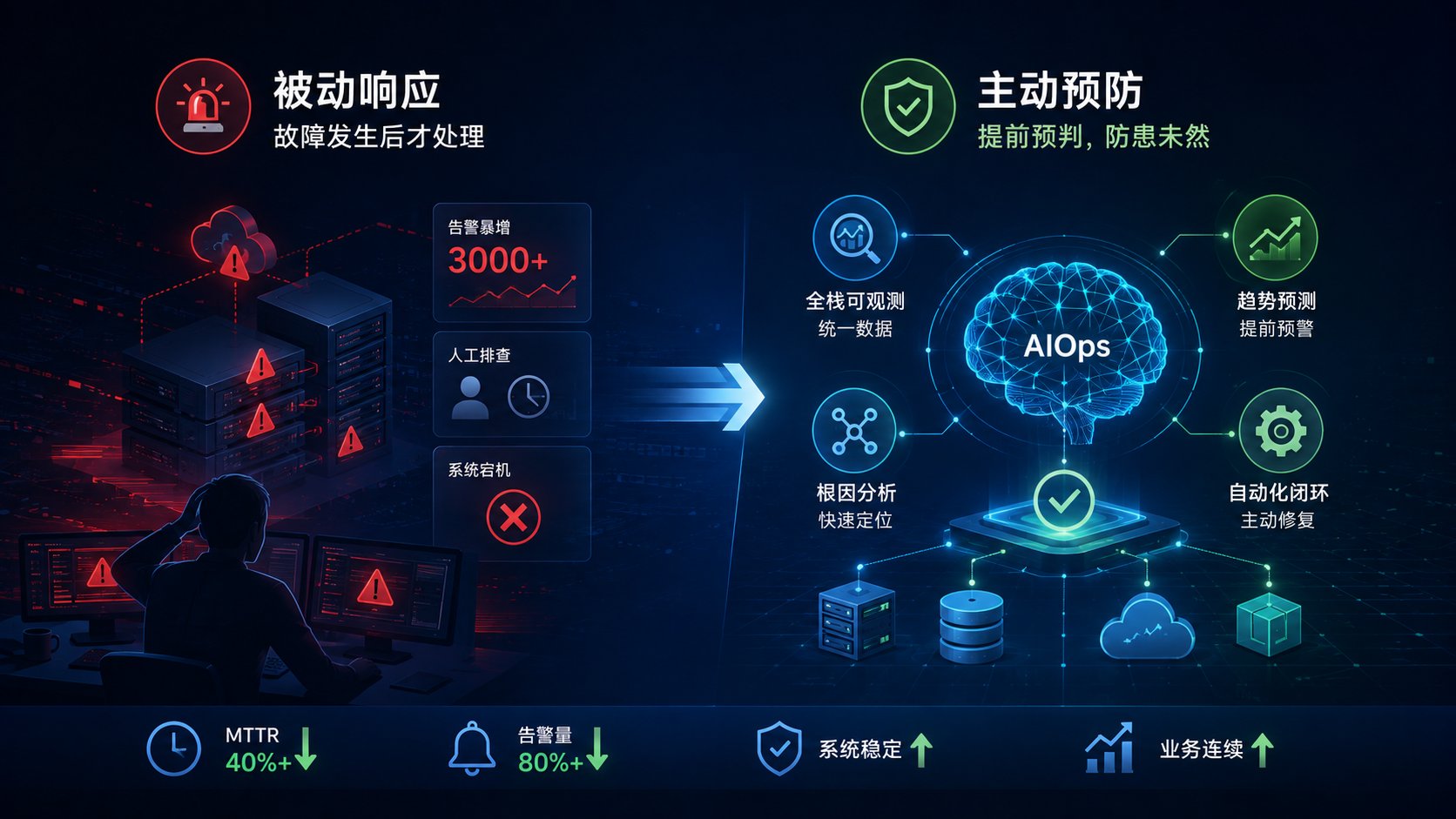 智能运维 智能运维示意图