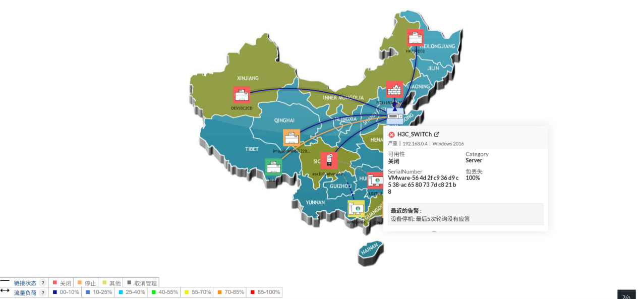 two-layer topology 二层拓扑