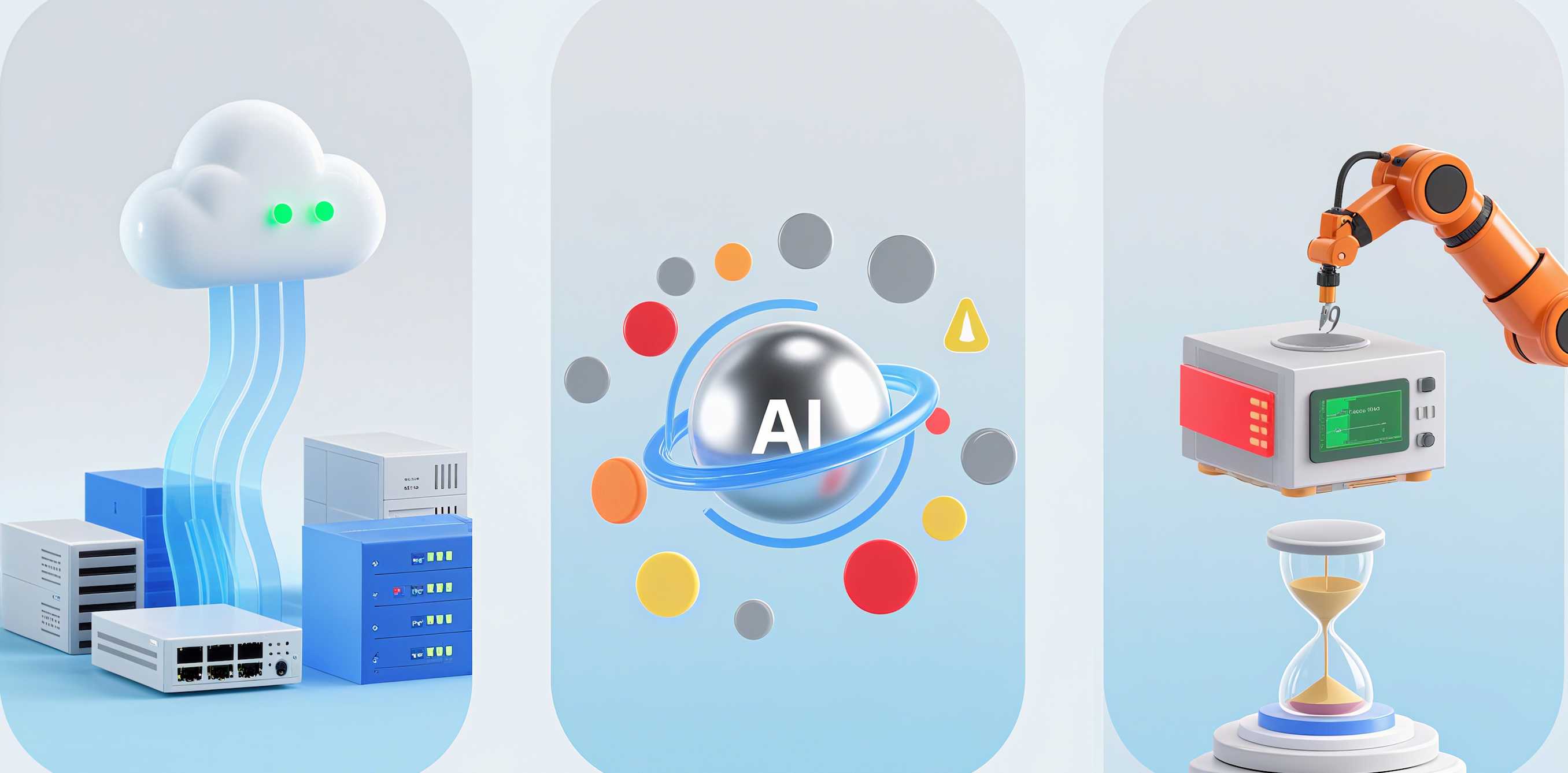 Efficiency Improvement 运维效率提升示意图