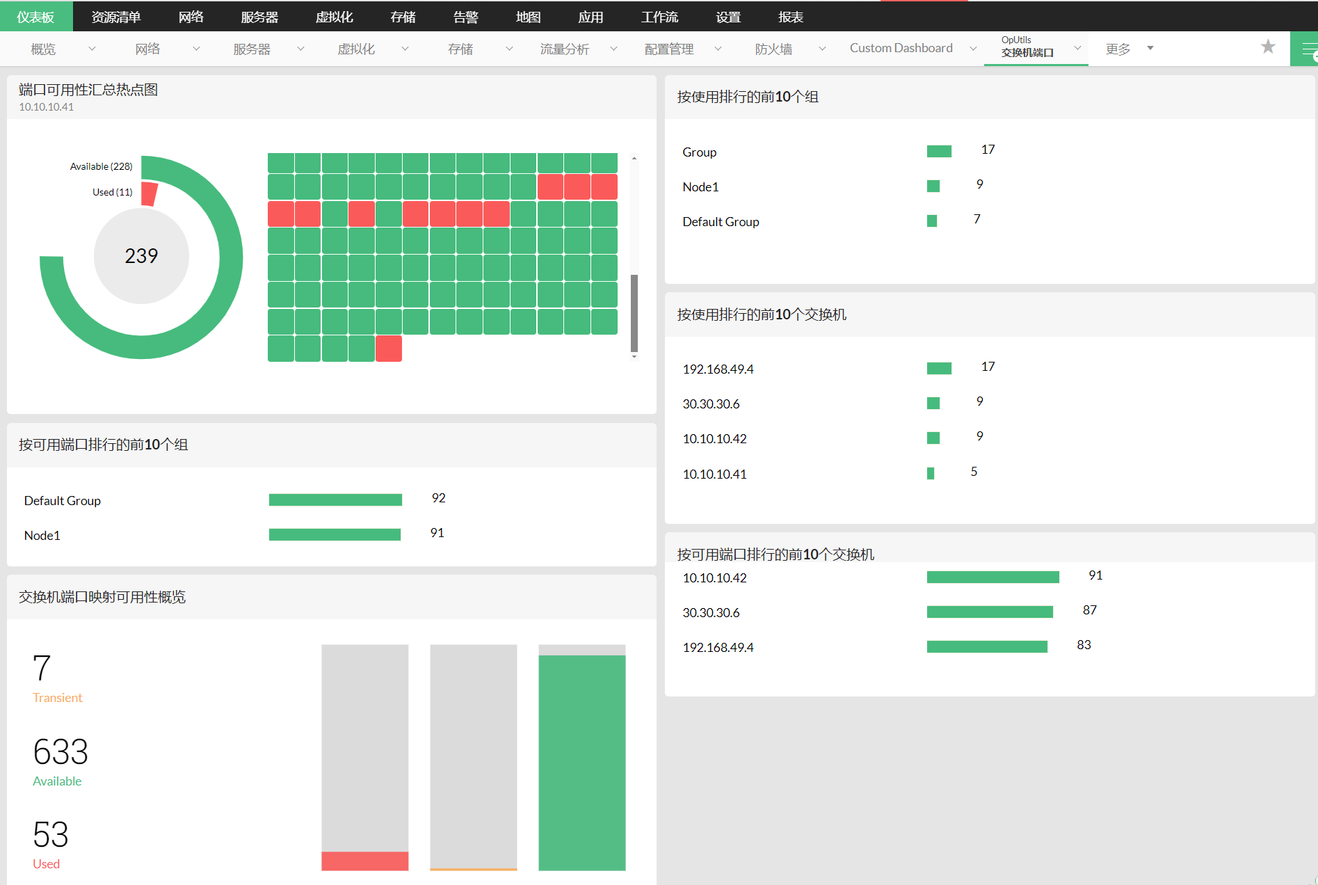 OpManager Switch Management Tool 交换机管理工具 - ManageEngine OpManager