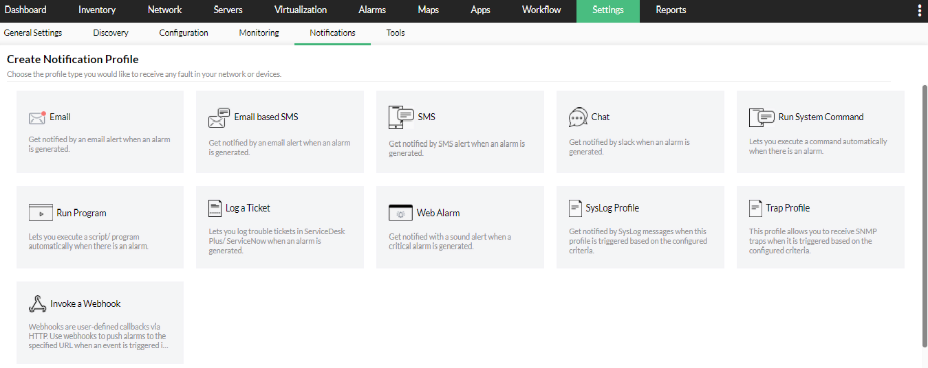 网络告警工具 - ManageEngine OpManager