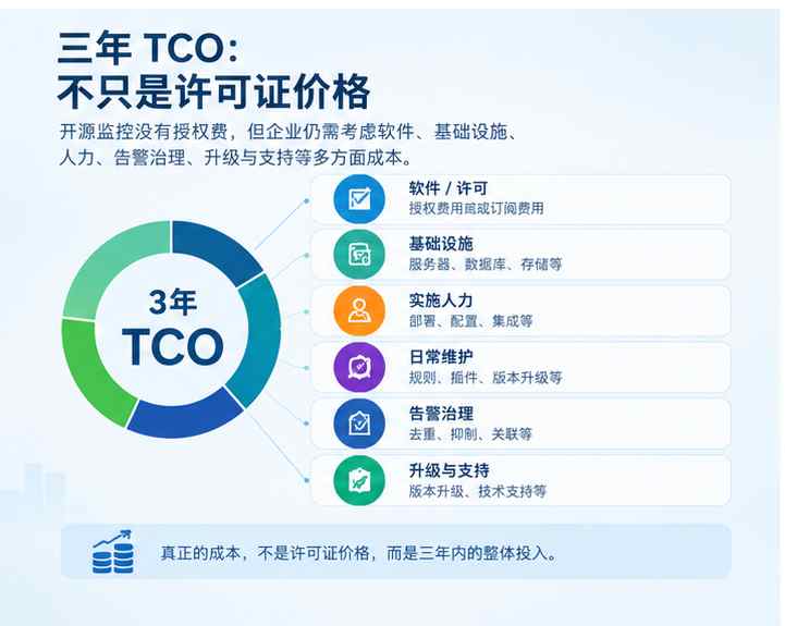 Three-Year TCO Breakdown 三年TCO构成示意图