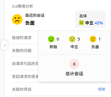 用户情绪分析示例截图