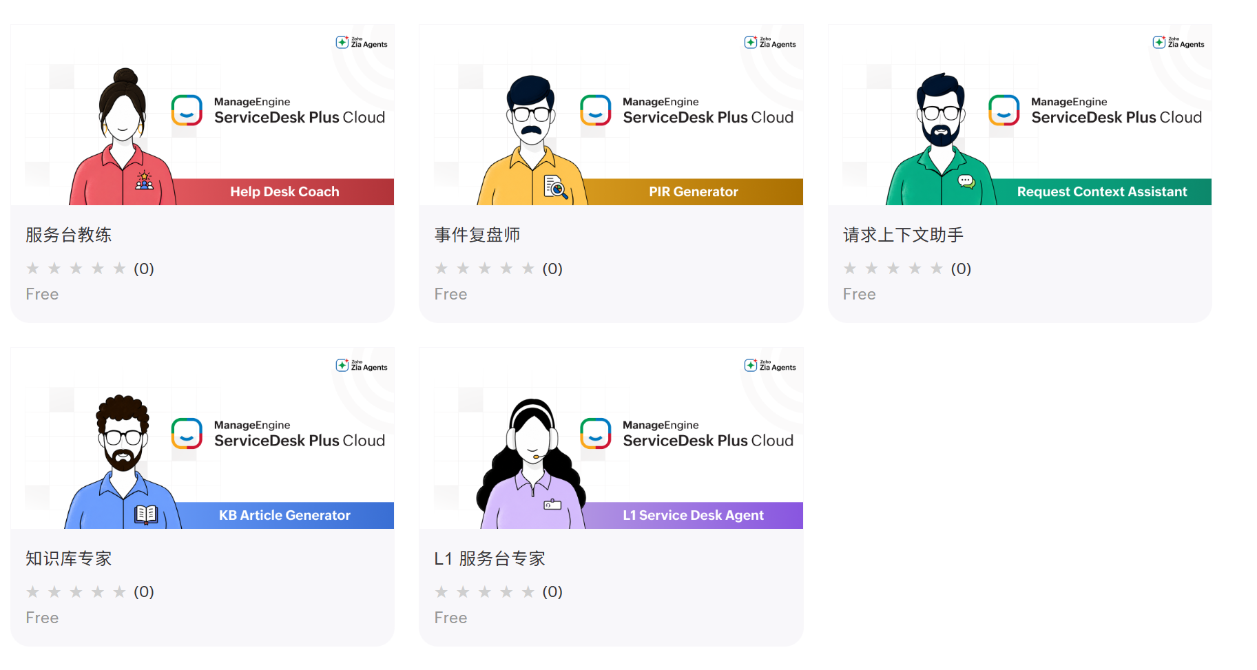 ServiceDesk Plus 开箱即用的AI智能体