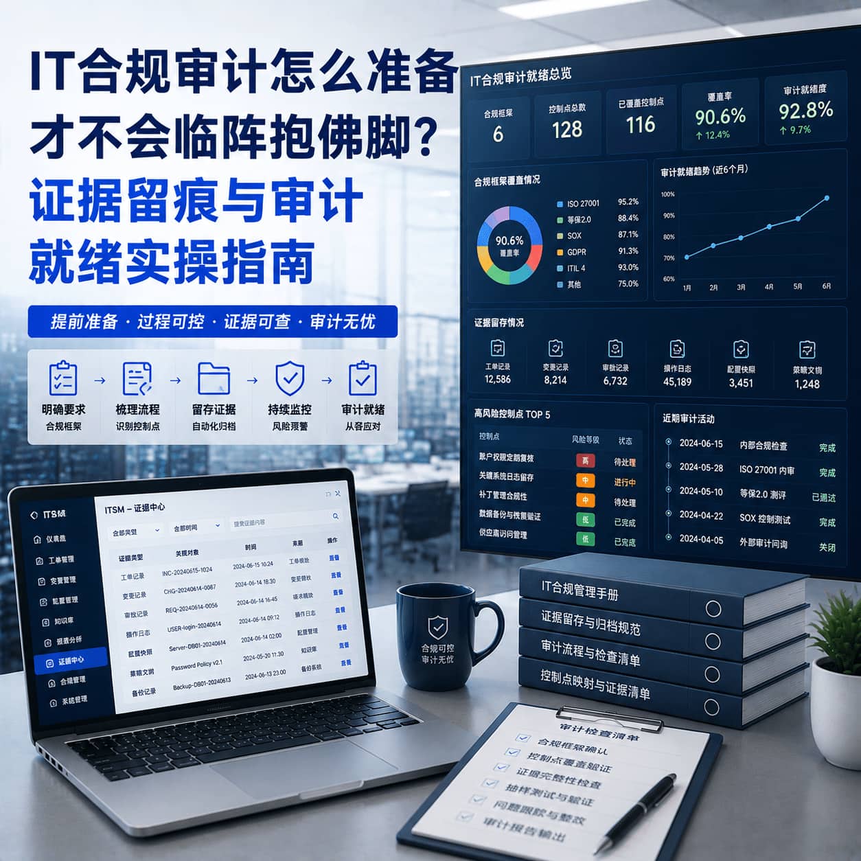 IT合规审计怎么准备才不会临阵抱佛脚?证据留痕与审计就绪实操指南