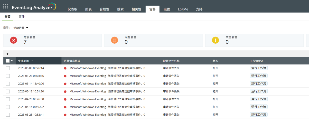 专业日志管理软件