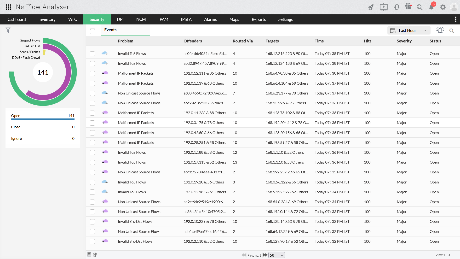 网络流量异常检测-ManageEngine NetFlow Analyzer